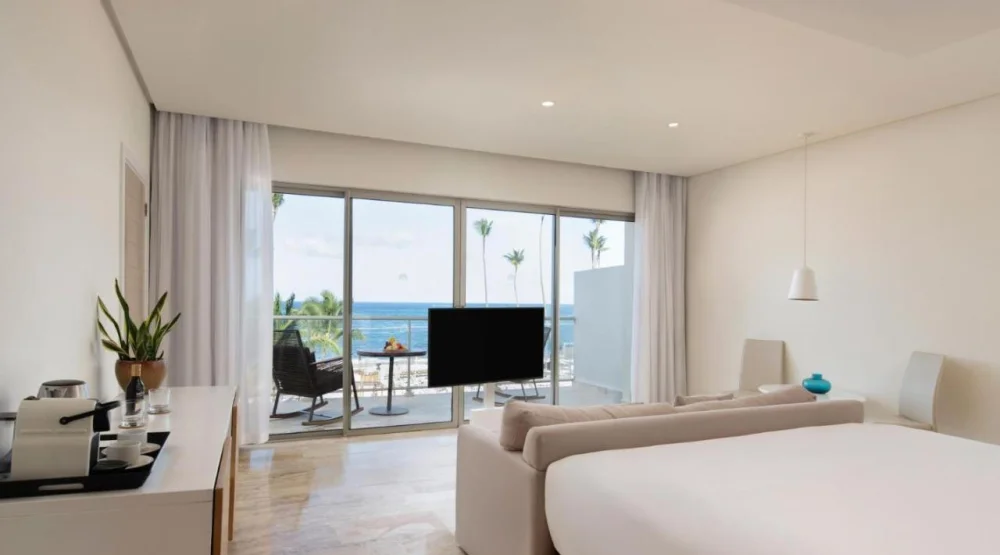Junior Suite Ocean Front at Paradisus Palma Real Golf & Spa Resort