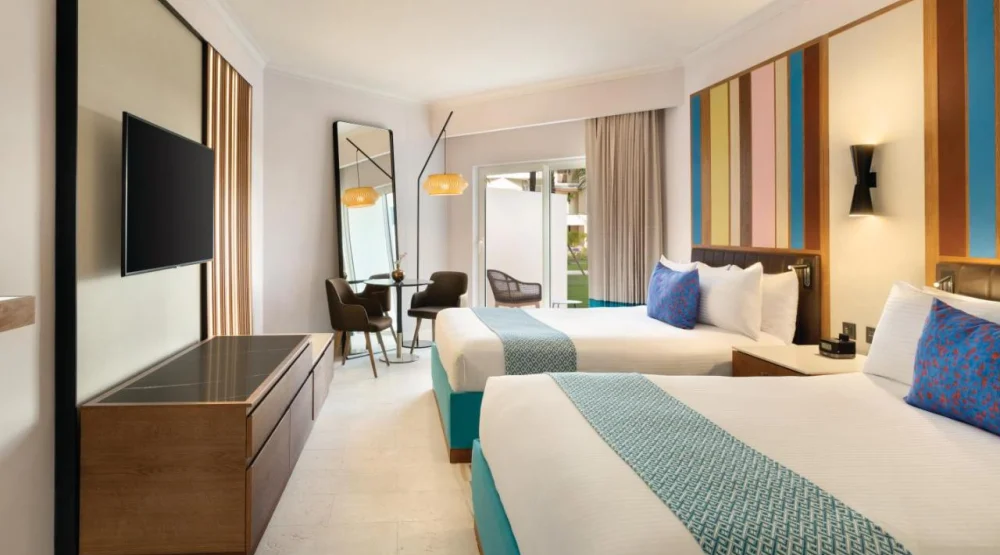 Deluxe Garden View Two Queens at Secrets La Romana Resort & Spa