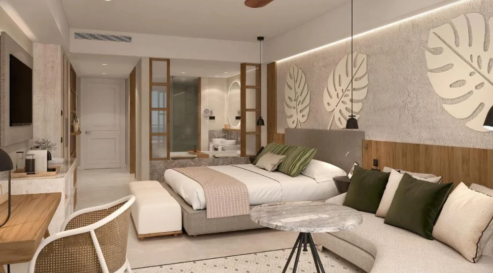 Junior Suite Swimout King Bed at Secrets Playa Esmeralda