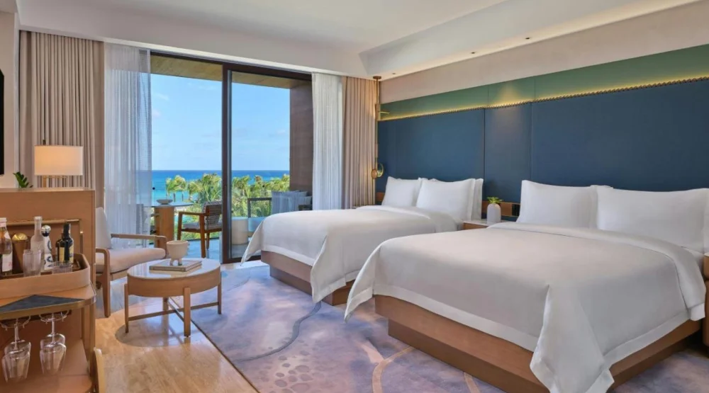 Grand Luxe Queen Room with Two Queen Beds and Balcony - Ocean View at The St. Regis Cap Cana Resort