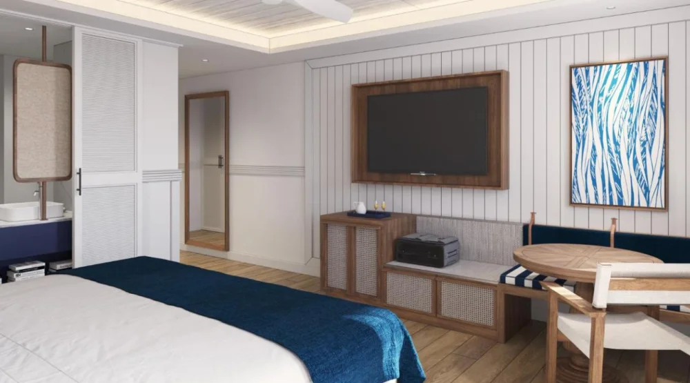 Deluxe King Room with Partial Ocean View at Secrets St. Lucia Resort & Spa