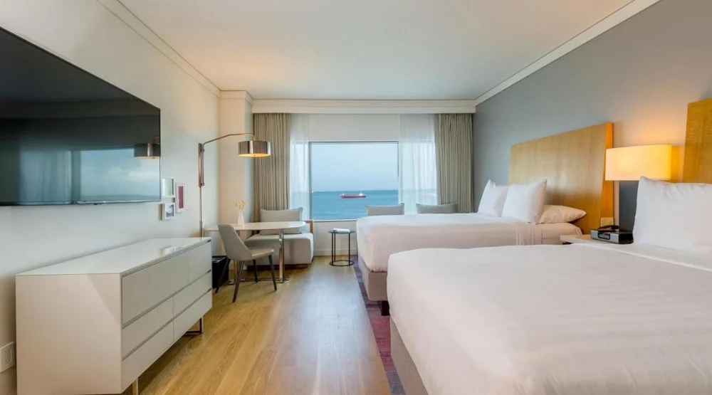 Double Room with Two Double Beds and Gulf View at Hyatt Regency Trinidad