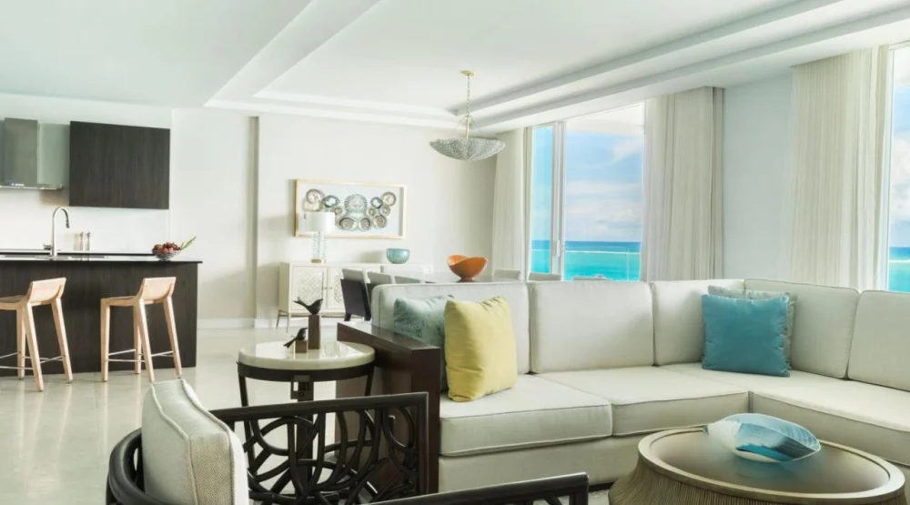 Two Bedroom Residence with King and Two Queen Beds at The Ritz-Carlton Residences Turks & Caicos