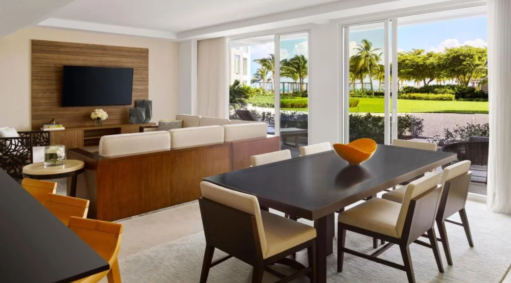 Three Bedroom Residence with Resort View at The Ritz-Carlton Residences Turks & Caicos