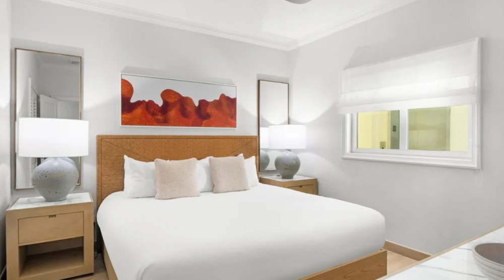 Deluxe One Bedroom with Partial Ocean View at Alexandra Resort