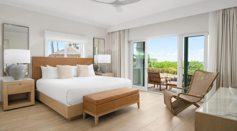 Deluxe Two Bedroom with Partial Ocean View at Alexandra Resort