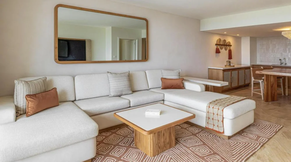 One Bedroom King Suite with Sofa Bed and Oceanfront at Salterra, A Luxury Collection Resort & Spa