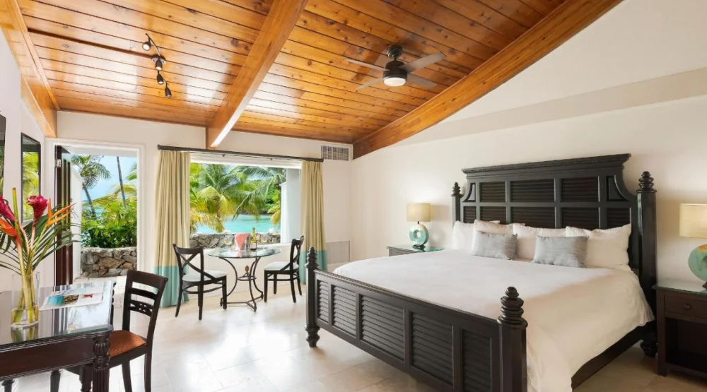 Deluxe Oceanfront King Or Queen Room at The Buccaneer Beach & Golf Resort