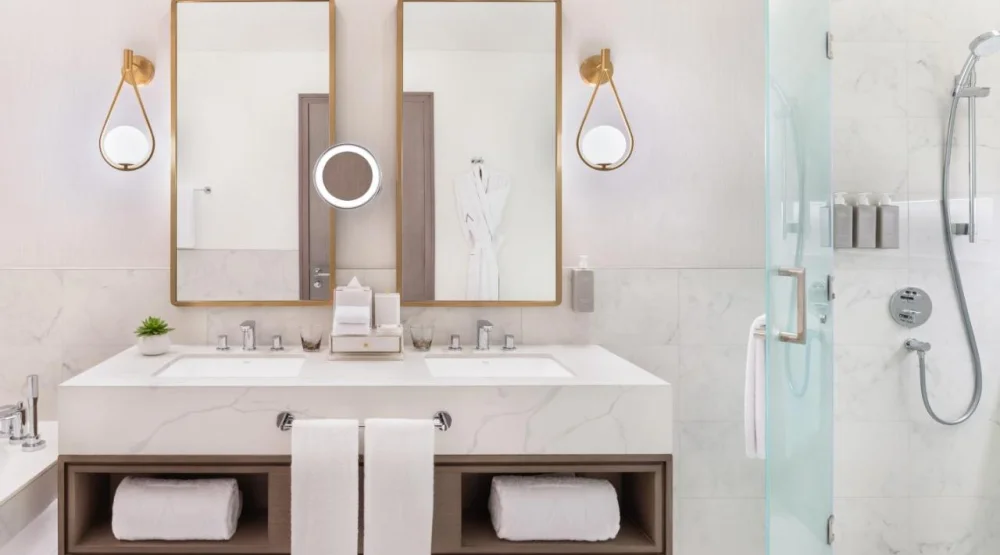 Deluxe Twin Room with Sea View at Address Beach Resort Bahrain