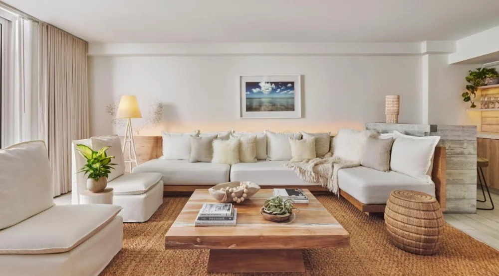 Two Bedroom Suite with Balcony - Oceanfront at 1 Hotel South Beach