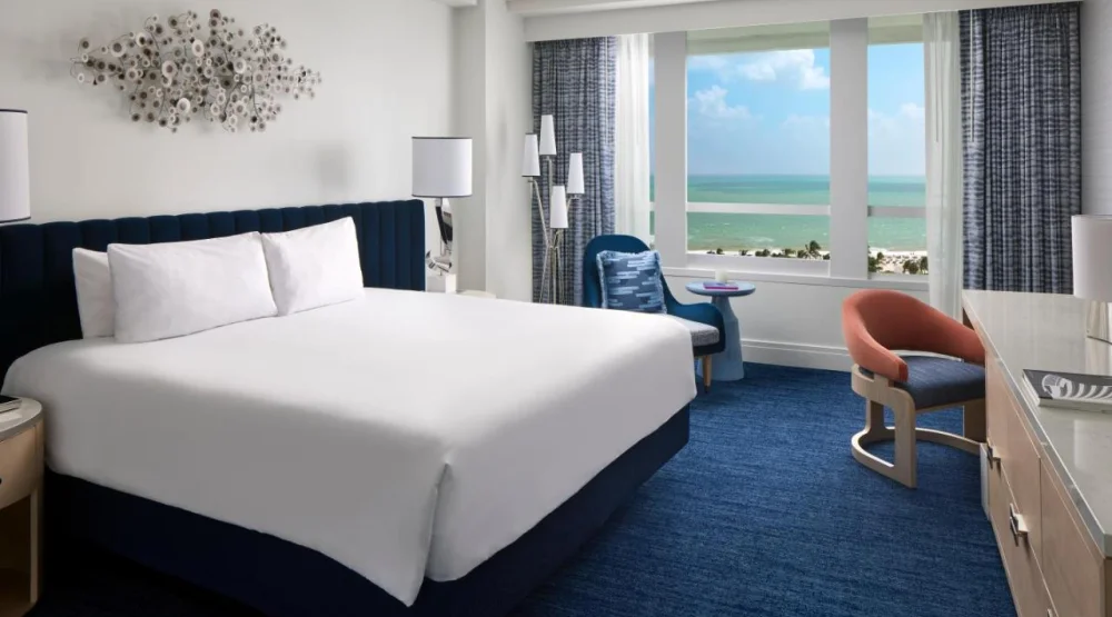 Ocean View Room with King Bed at Fontainebleau Miami Beach