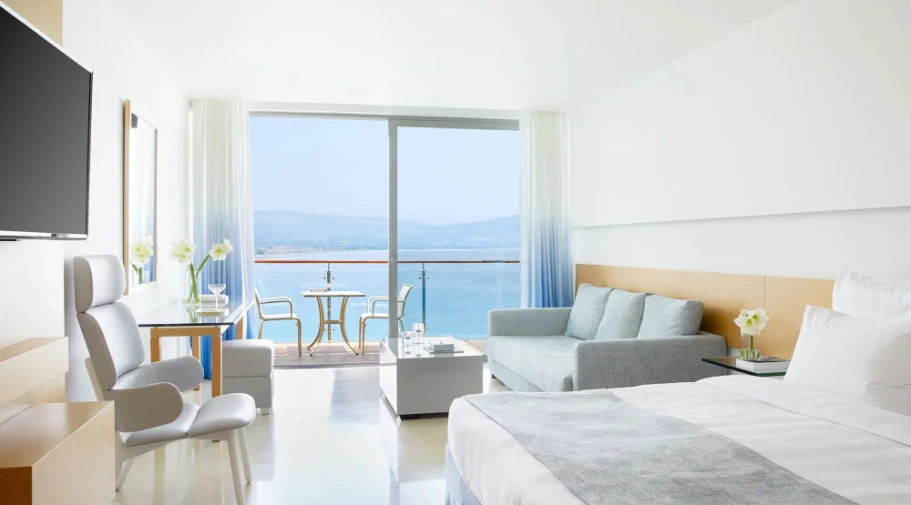 Junior Suite Sea View at Lindos Blu Luxury Hotel & Suites