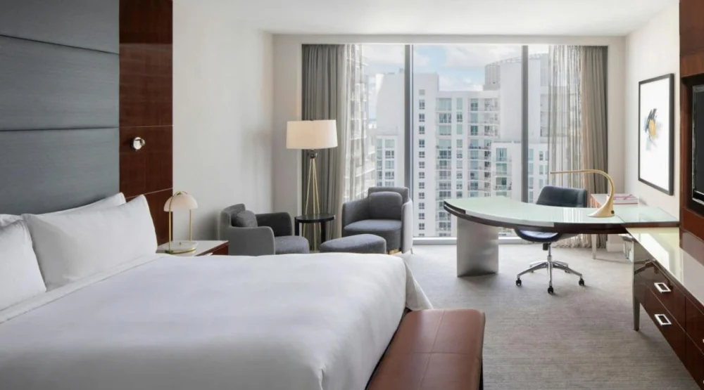 King Or Double Room with City View at JW Marriott Marquis Miami Hotel