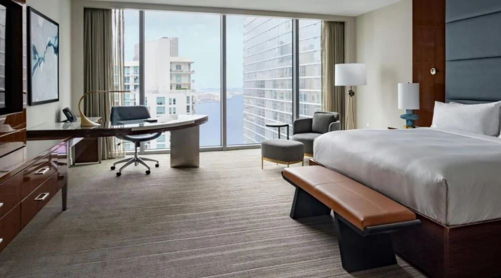 Deluxe King Room at JW Marriott Marquis Miami Hotel