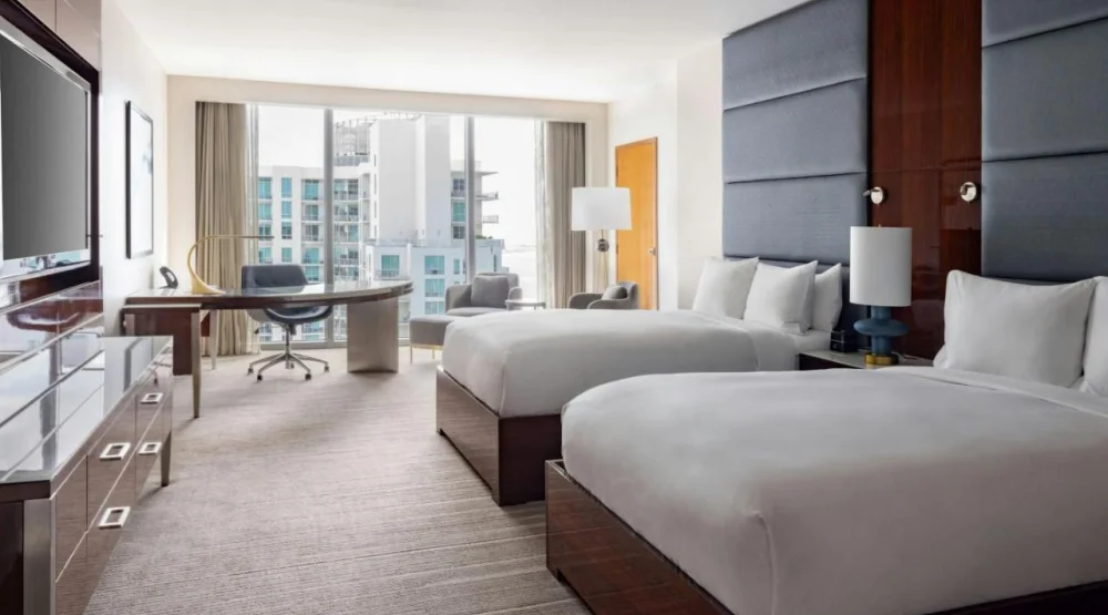 Superior King Or Double Room with Bay View at JW Marriott Marquis Miami Hotel