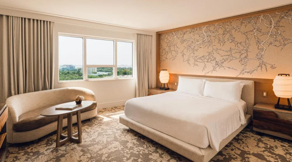 Bay View King at Nobu Hotel Miami Beach