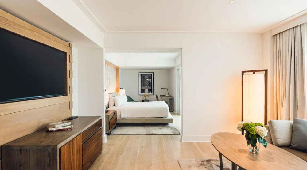 Bay View Junior Suite King at Nobu Hotel Miami Beach