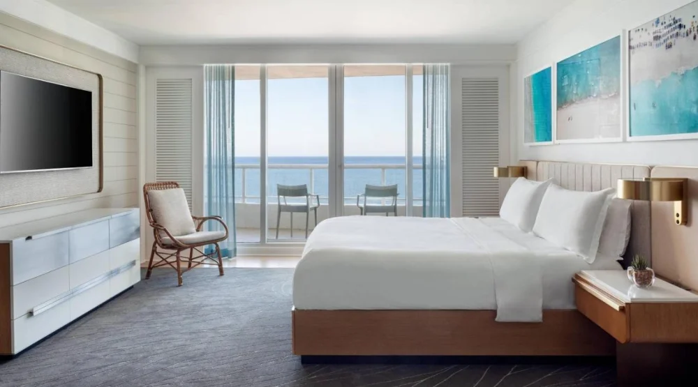 Oceanfront King Suite at The Ritz-Carlton Fort Lauderdale