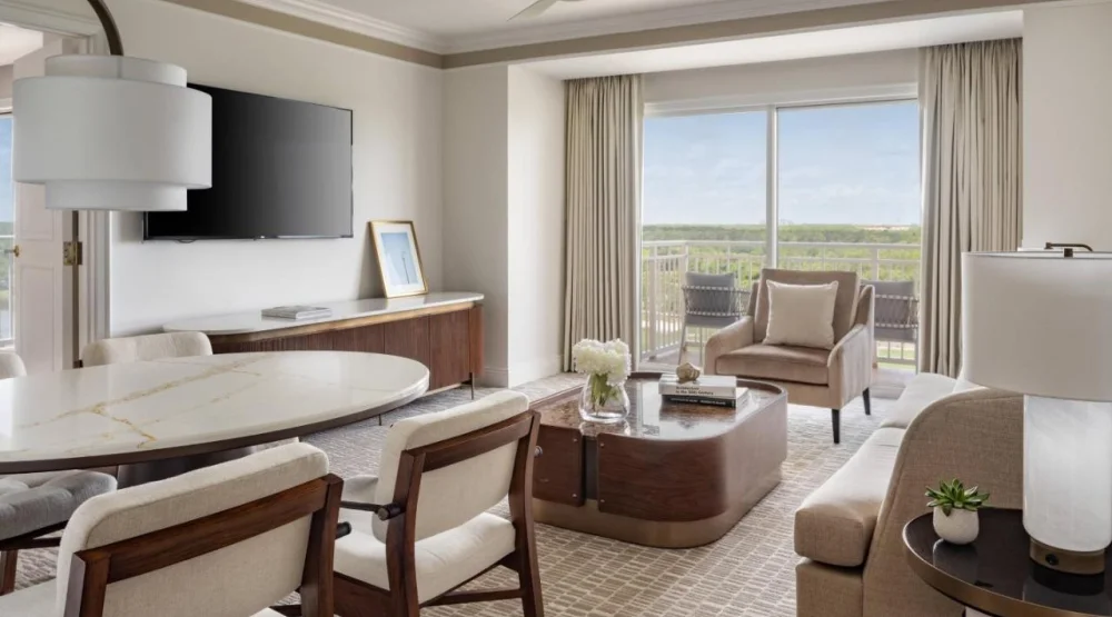 Executive Suite Two Queen Beds, Lakefront View, Pool View at The Ritz-Carlton Orlando Grande Lakes