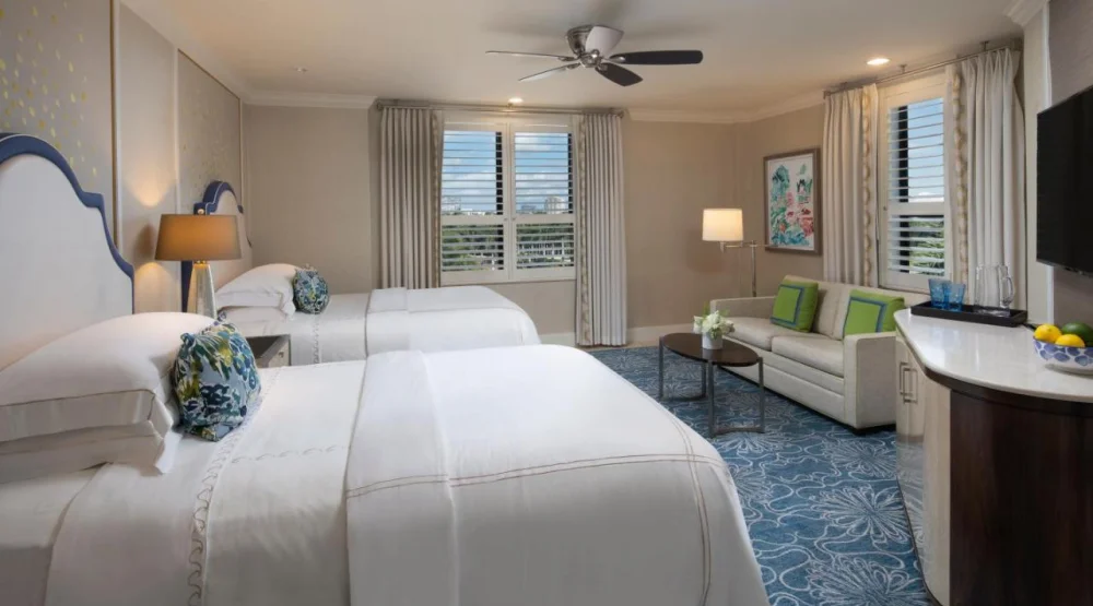 Premium Resort View Room with Double Beds at The Breakers Hotel