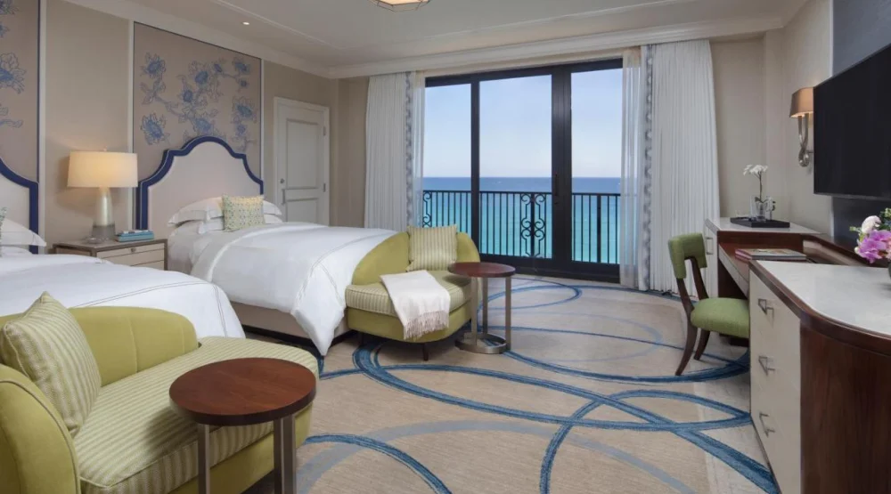 Atlantic Oceanfront Room with Two Double Beds at The Breakers Hotel