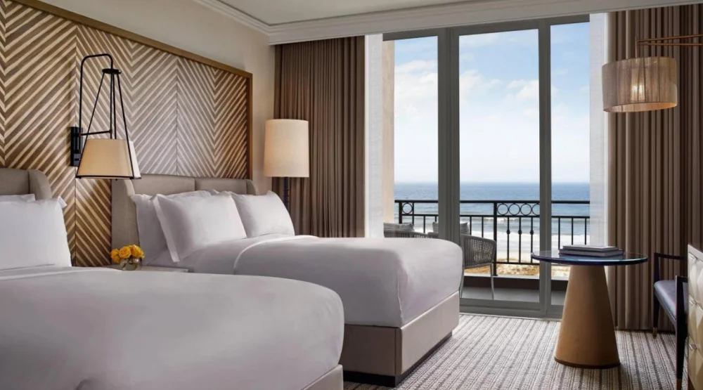 Queen Room with Two Queen Beds, Balcony and Coastal View at The Ritz-Carlton Amelia Island