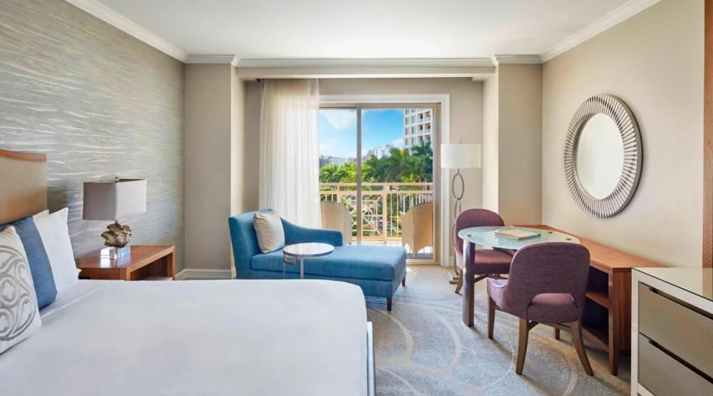 Resort View, Guest Room, One King, Balcony at The Ritz-Carlton Sarasota