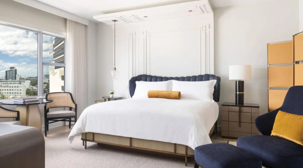 City View Room with One King Bed at The Ritz-Carlton South Beach