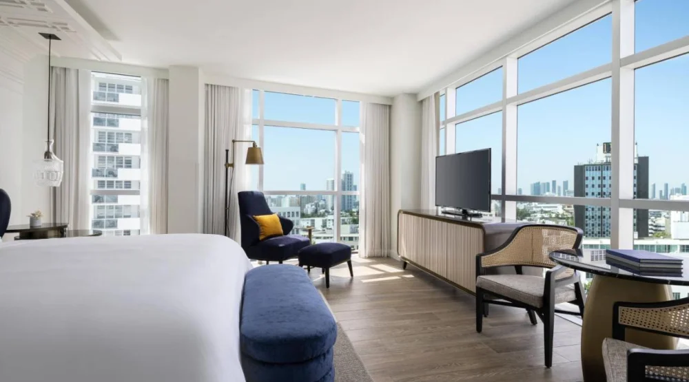 Club City View Room with One King Bed at The Ritz-Carlton South Beach