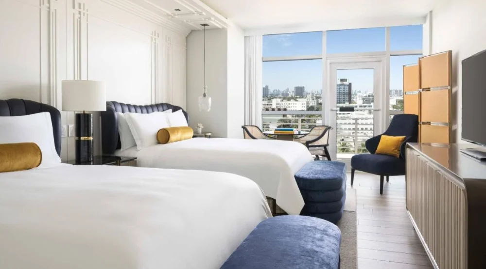 Club City View Room with Two Double Beds at The Ritz-Carlton South Beach