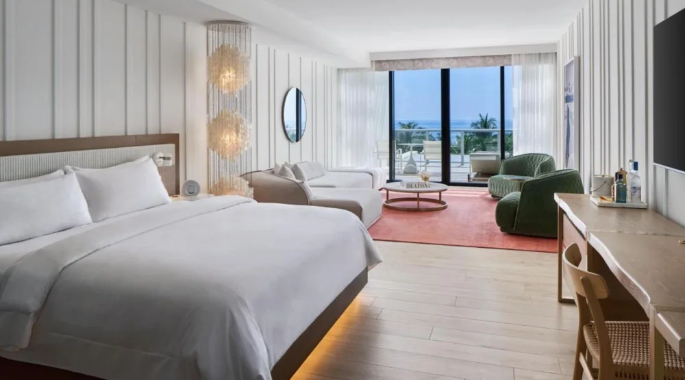 Premier Suite King Oceanfront at W South Beach Hotel