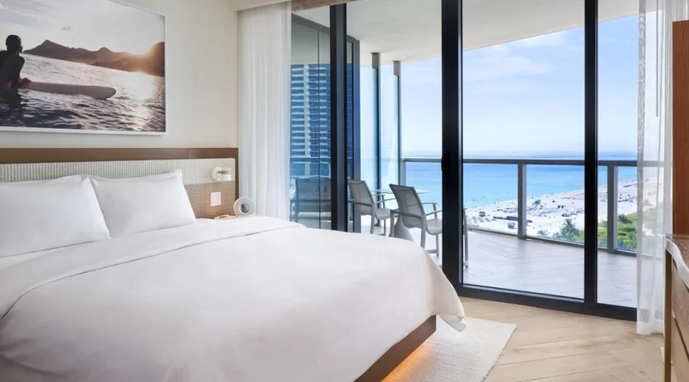 1.5 Bedroom Suite Ocean View at W South Beach Hotel