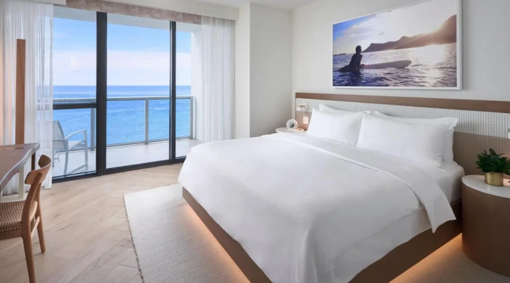 Ocean Front Suite One Bedroom Suite at W South Beach Hotel