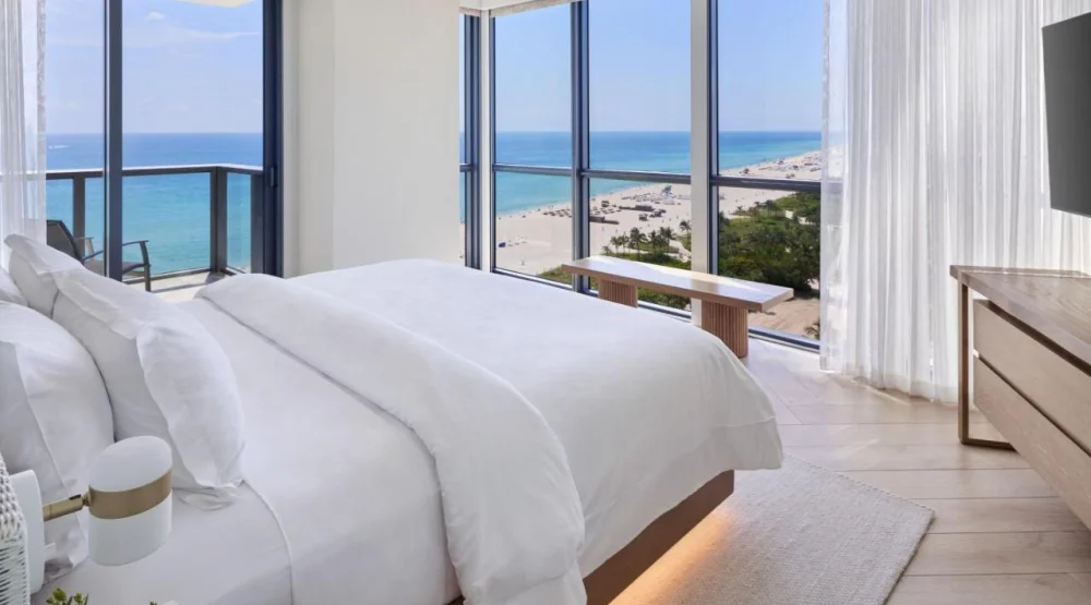 Oceanfront Two Bedroom Suite at W South Beach Hotel