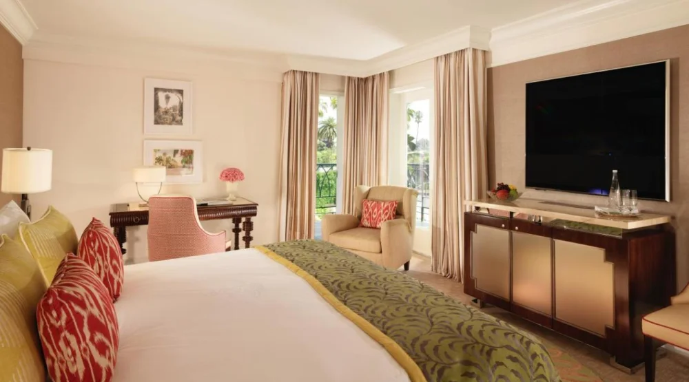 Superior King Room with Balcony at The Beverly Hills Hotel