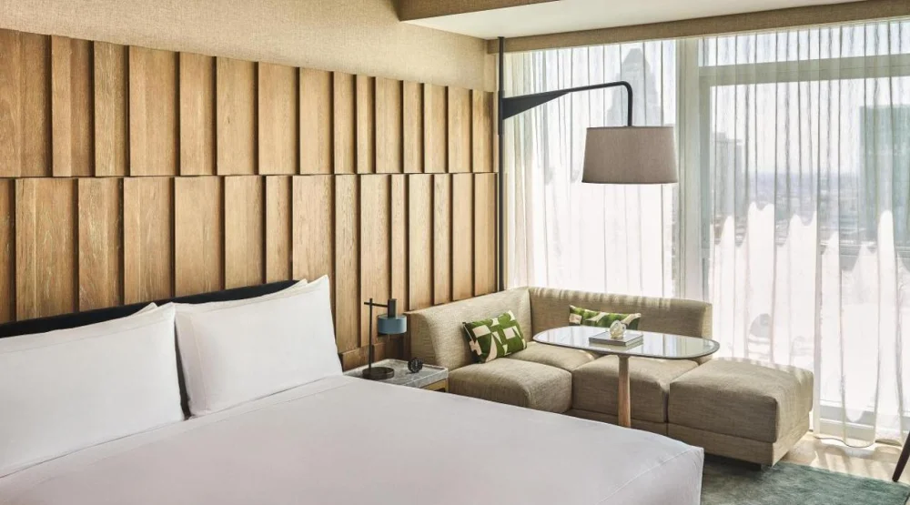 Deluxe King Room at Conrad Los Angeles