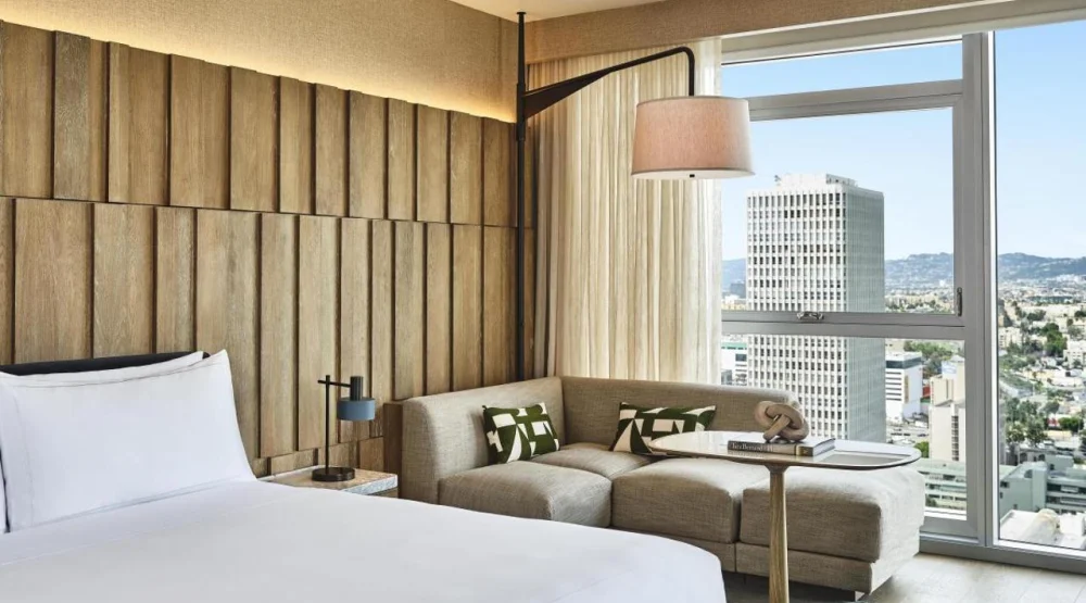 Premium King Room at Conrad Los Angeles