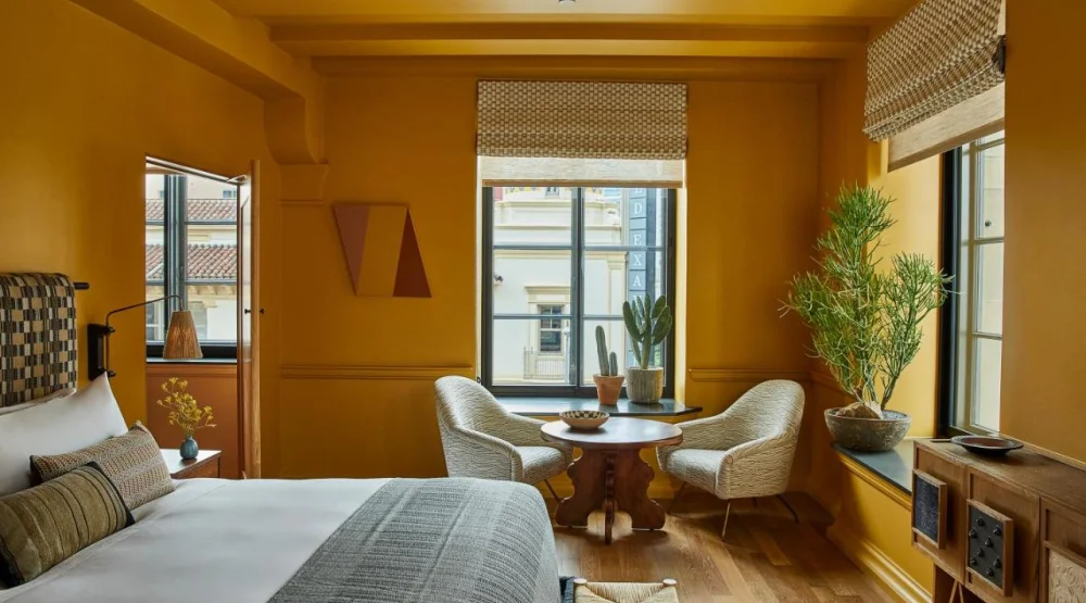 Two Bedroom Corner Suite at Downtown Los Angeles Proper Hotel