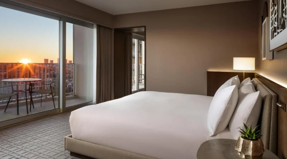 One Bedroom Corner King Suite at Fairmont Century Plaza