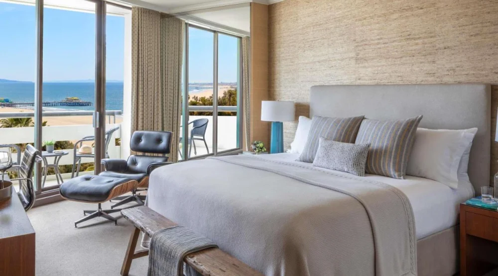 Premier King Room with Ocean View at Fairmont Miramar Hotel & Bungalows