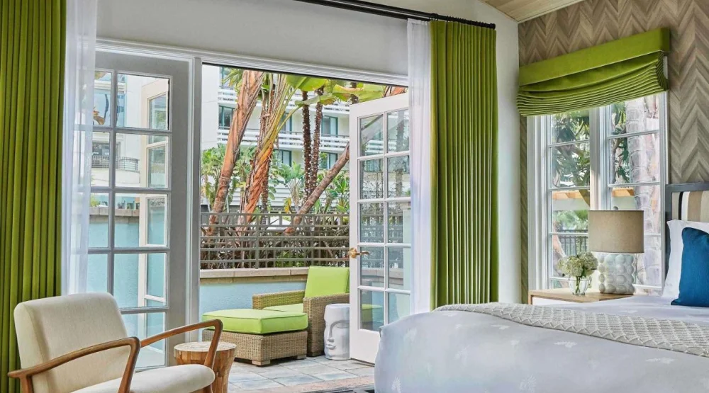 Bungalow King with Patio at Fairmont Miramar Hotel & Bungalows