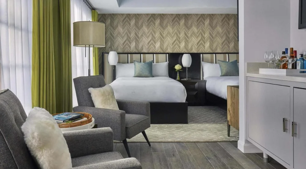 Signature Bungalow with Two Double Beds at Fairmont Miramar Hotel & Bungalows