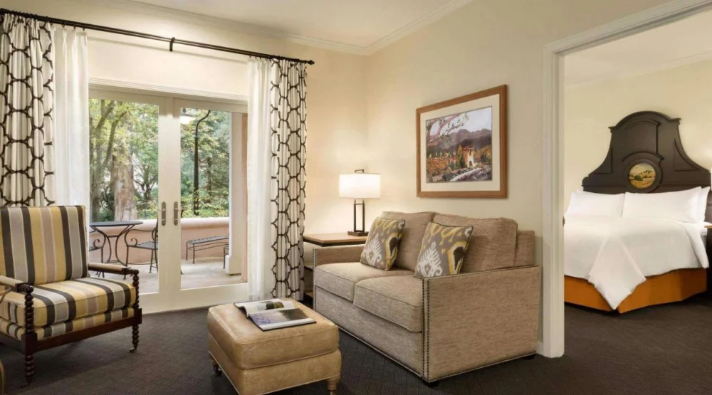 One Bedroom King Suite at Fairmont Sonoma Mission Inn & Spa
