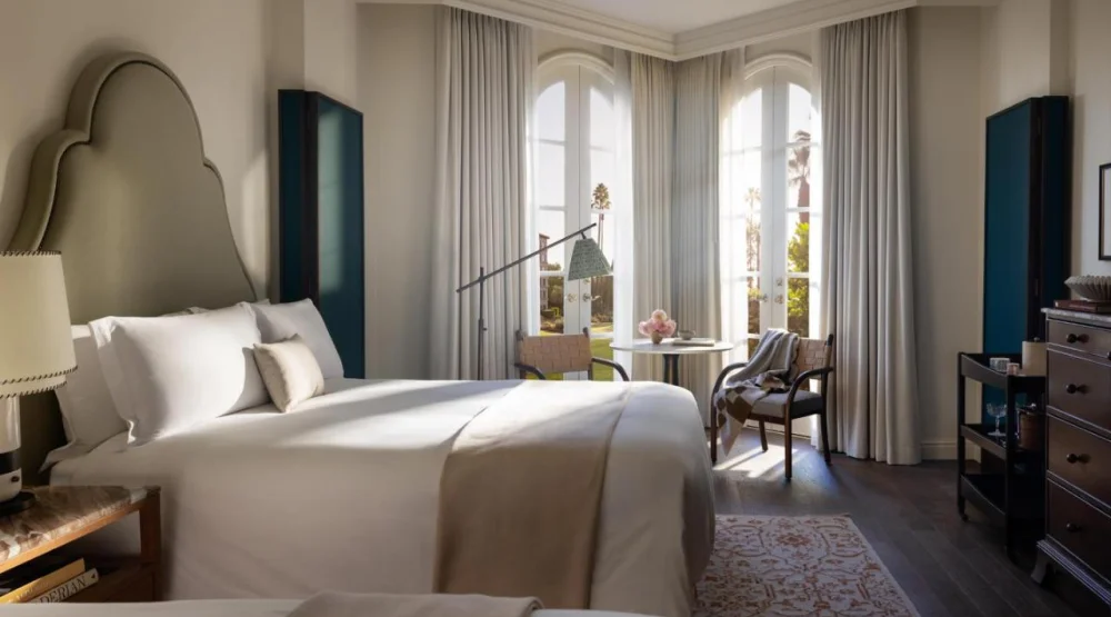 Double Room with Patio at The Langham Huntington