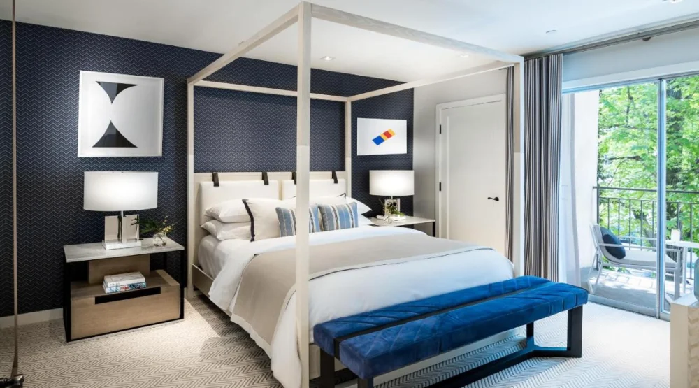 One Bedroom Penthouse Lanai Suite at Oceana Santa Monica LXR Hotels & Resorts