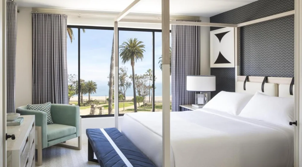 Oceanfront Signature Suite at Oceana Santa Monica LXR Hotels & Resorts