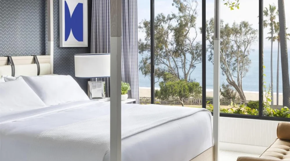 Oceanfront Suite at Oceana Santa Monica LXR Hotels & Resorts