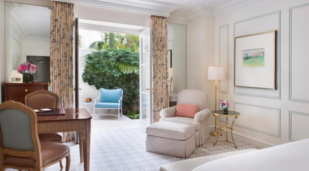 Patio Deluxe King at The Peninsula Beverly Hills