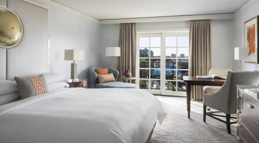 Guest Room with King Bed at The Ritz-Carlton Marina Del Rey