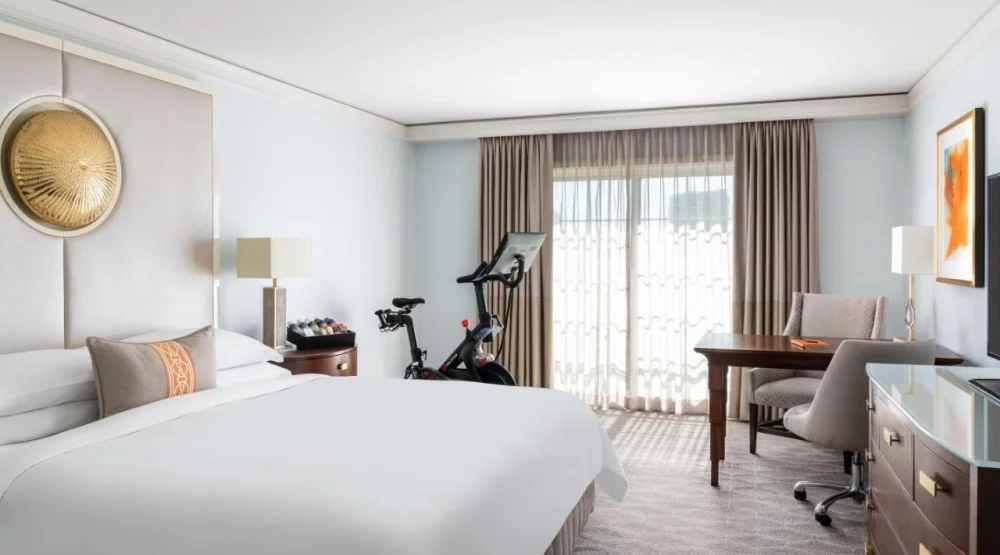 Peloton, Guest Room, King at The Ritz-Carlton Marina Del Rey